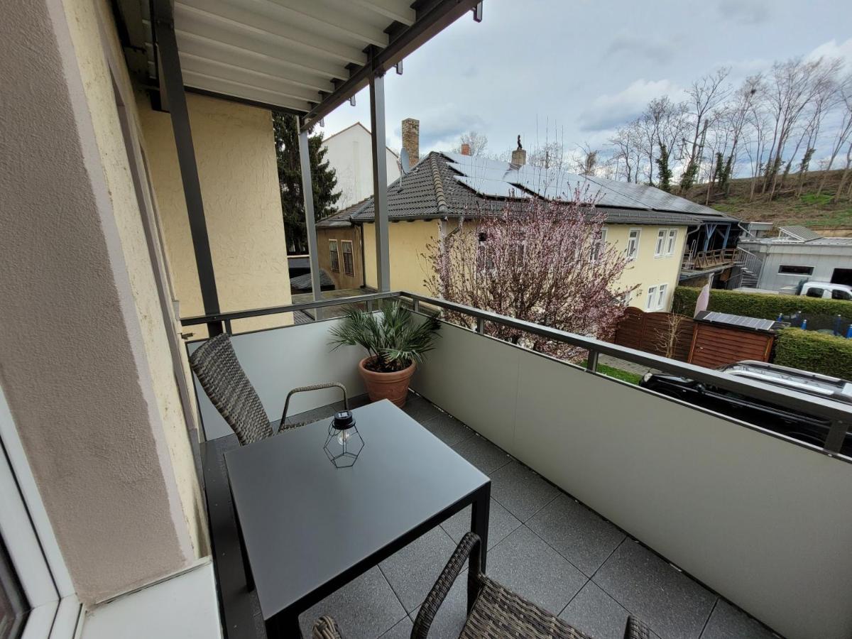 Ferienwohnung Oder Studio Dresden-Neustadt Inkl Parkplatz Mit Balkon Oder Terrasse Exterior foto